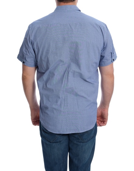 Мъжка риза с къс ръкав Quatre Saisons