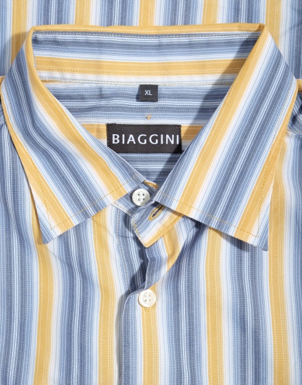 Мъжка риза с къс ръкав Biaggini