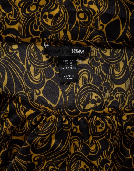 Дамска блуза с къс ръкав H&M