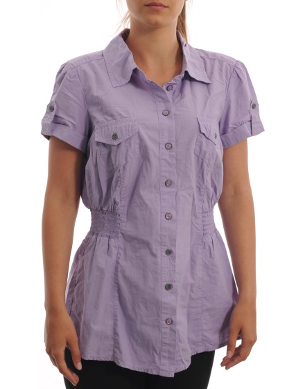 Дамска риза с къс ръкав EDC by ESPRIT