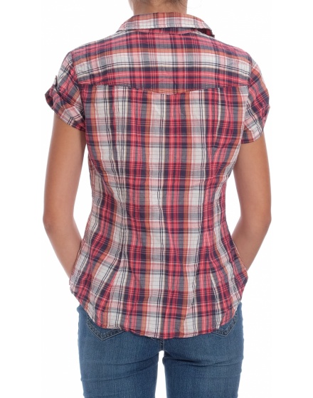 Дамска риза с къс ръкав H&M