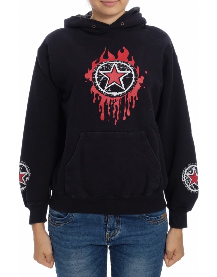 Ватиран суитшърт Fruit Of The Loom