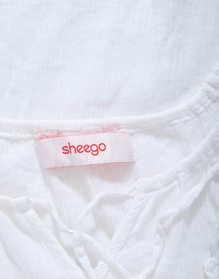 Дамска блуза с къс ръкав Sheego