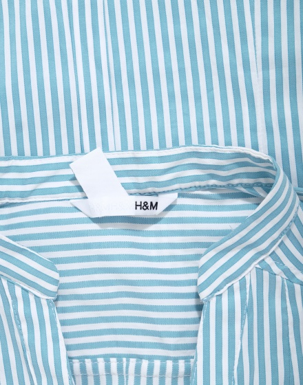 Дамска блуза с къс ръкав H&M