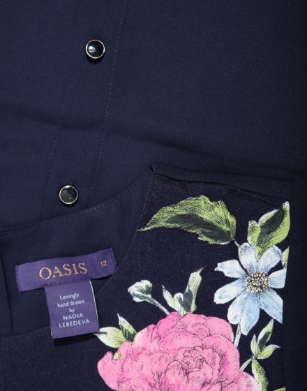 Дамска блуза с къс ръкав Oasis